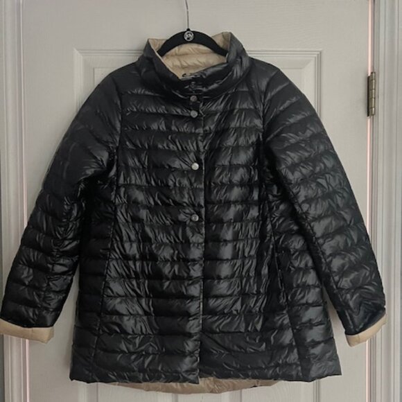 Knightsbridge Reversible lightweight 2- in-1 down Coat. NWT. - Picture 1 of 6